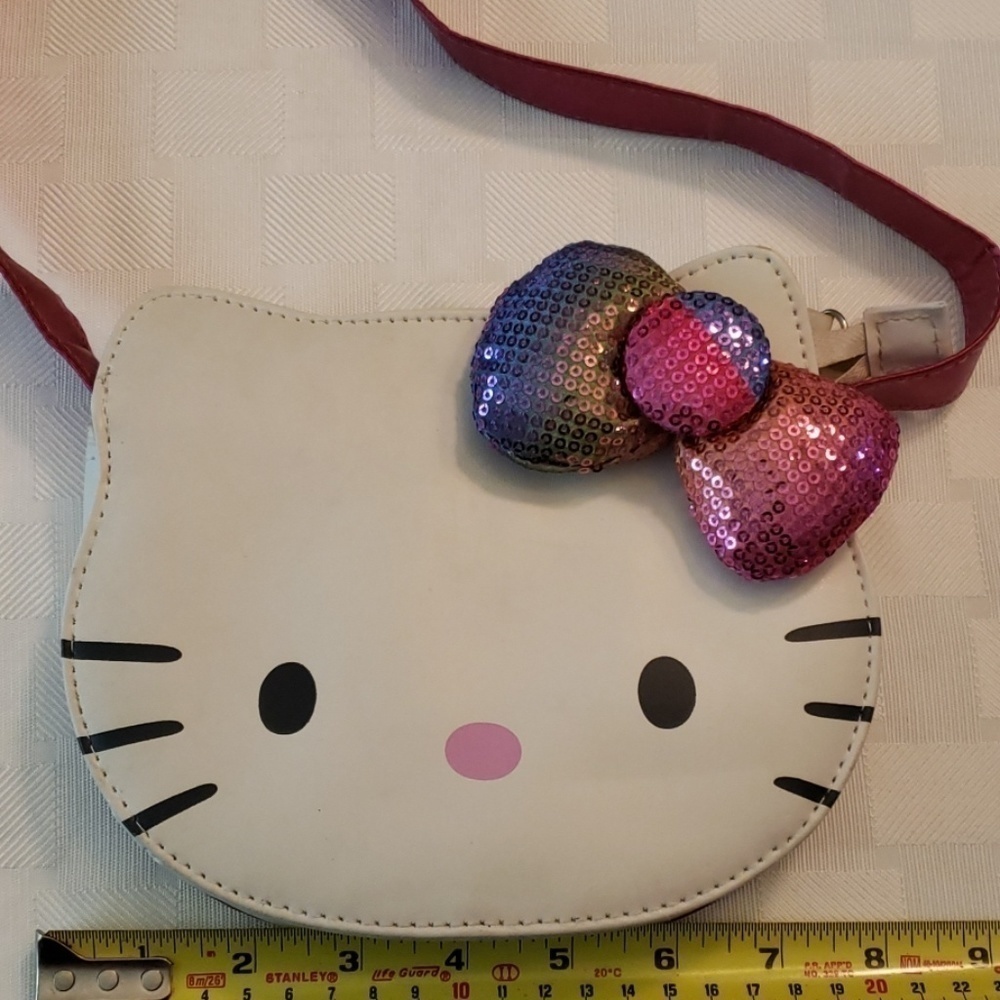 Sanrio Hello Kitty Shoulder Bag Purse GUC